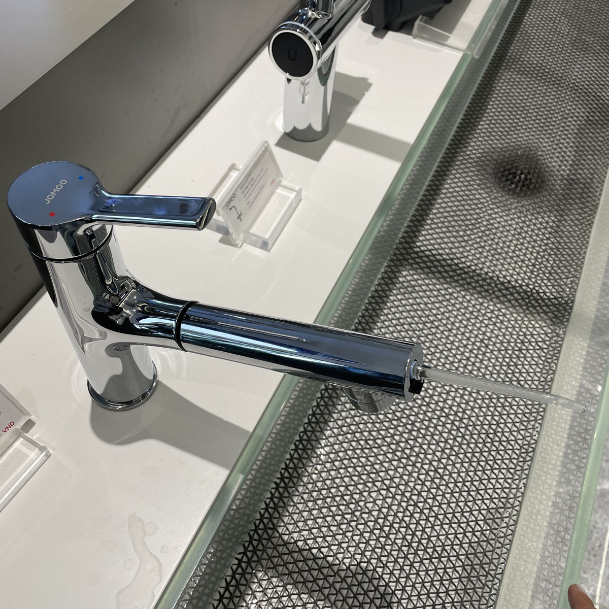 Vòi chậu lavabo nóng lạnh tăm nước JOMOO 32726-815/1B-Z - Ảnh 4