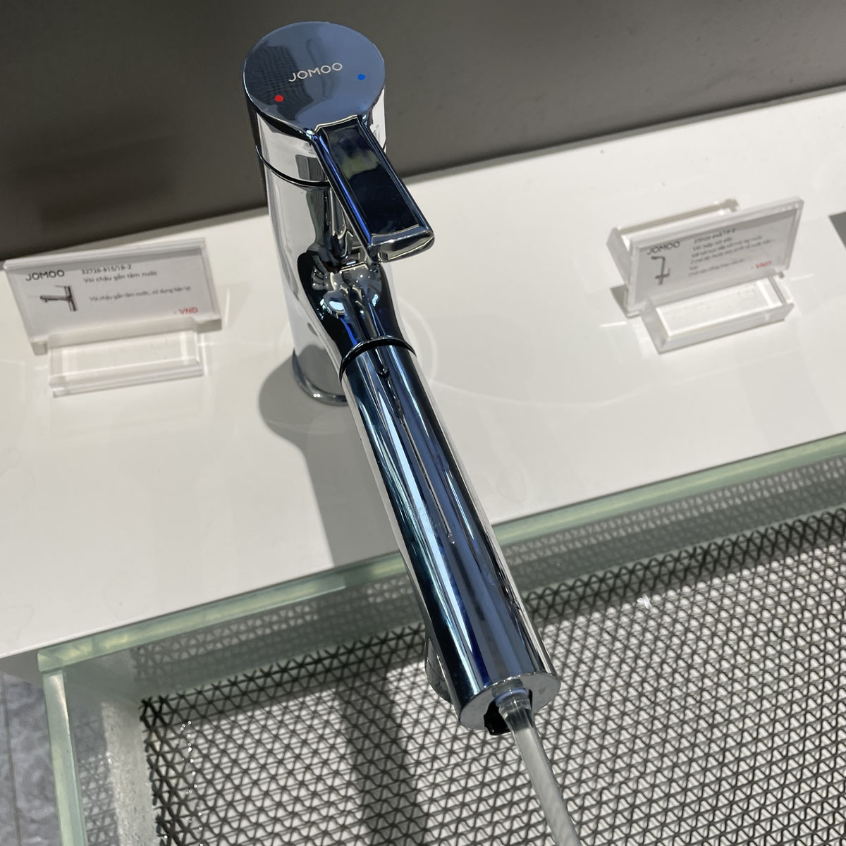 Vòi chậu lavabo nóng lạnh tăm nước JOMOO 32726-815/1B-Z - Ảnh 8