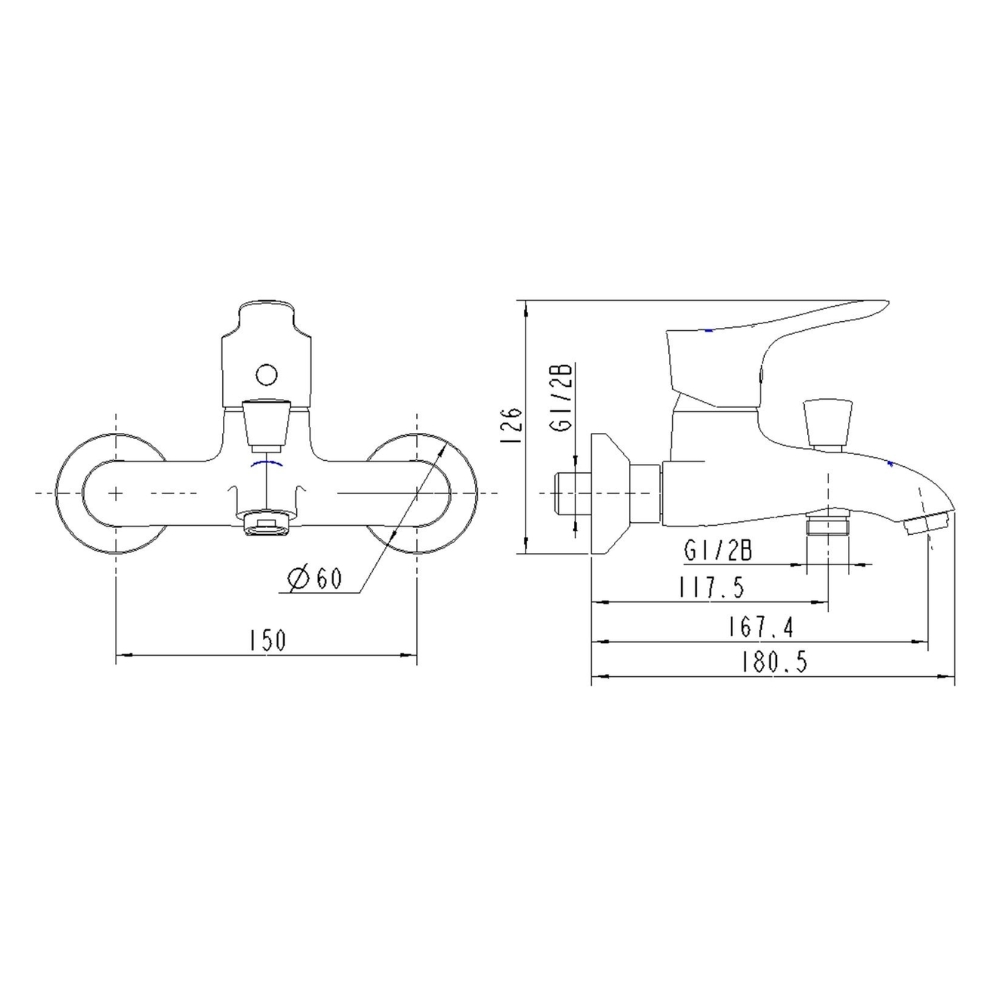 Củ sen tắm nóng lạnh JOMOO 35128-147/1C-1 - Ảnh 3