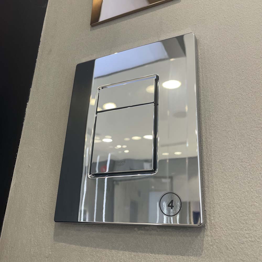 Nút nhấn xả Skate Cosmopolitan Flush GROHE 38732000 - Ảnh 9