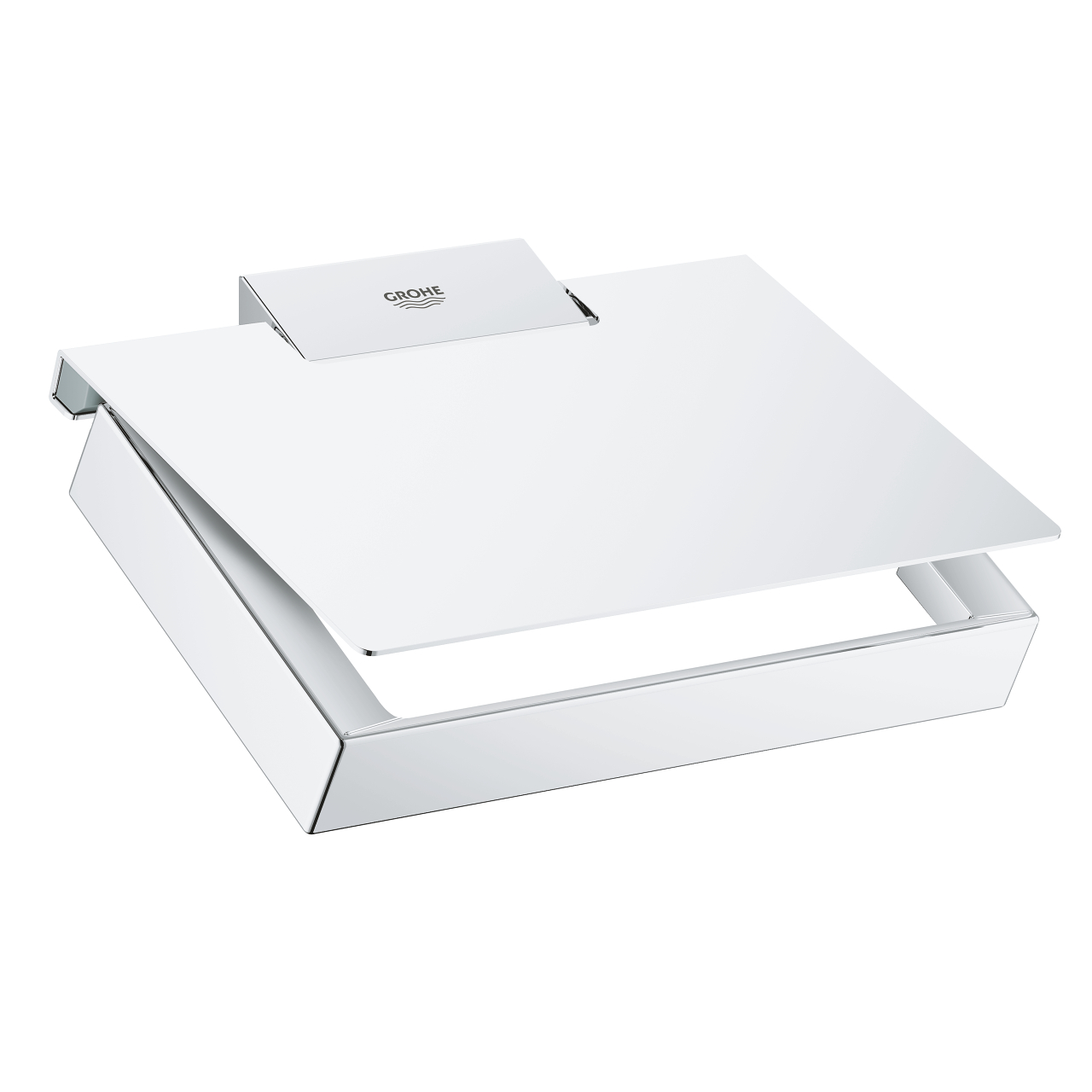 Lô giấy vệ sinh có nắp Selection Cube GROHE 40781000 - Ảnh 2