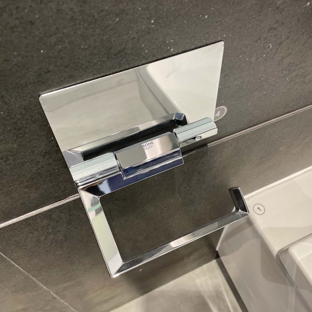 Lô giấy vệ sinh có nắp Selection Cube GROHE 40781000 - Ảnh 6