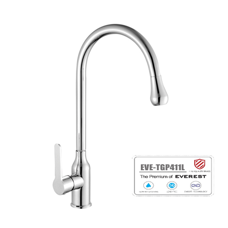 Vòi Chậu Chén mạ chrome EVE-TGP411L