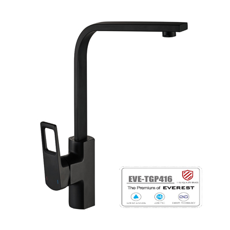 Vòi Rửa Chén Mạ Niken Đen EVE-TGP416