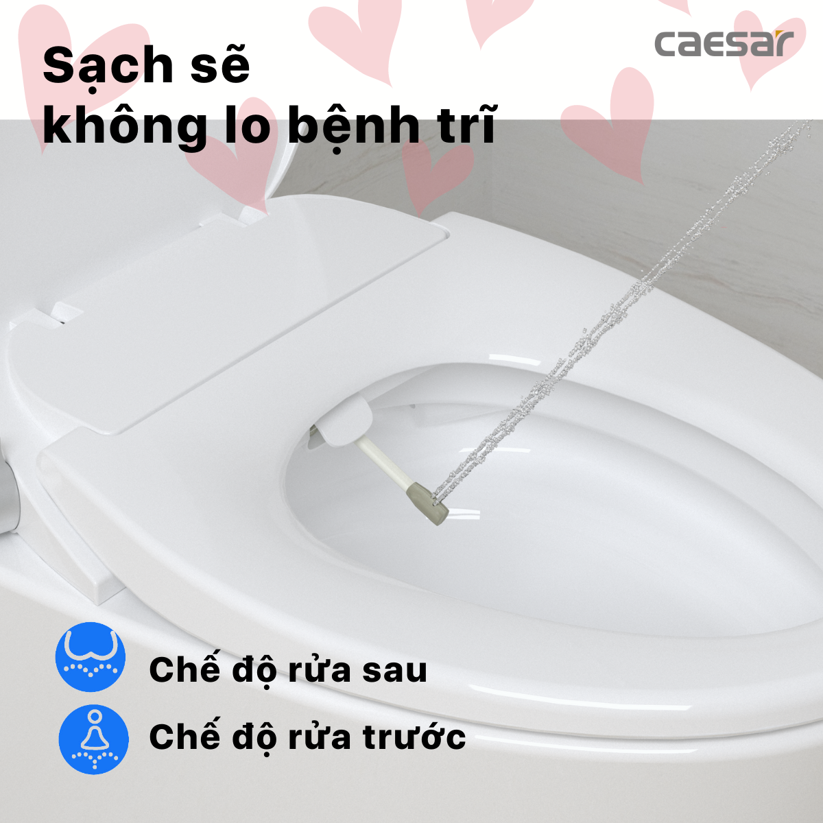 Nắp bàn cầu cơ thông minh TAF060 - Ảnh 5