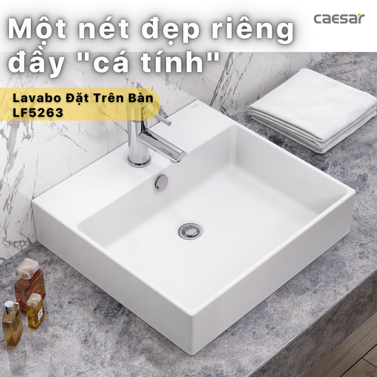 Lavabo Đặt Trên Bàn LF5263 - Ảnh 2