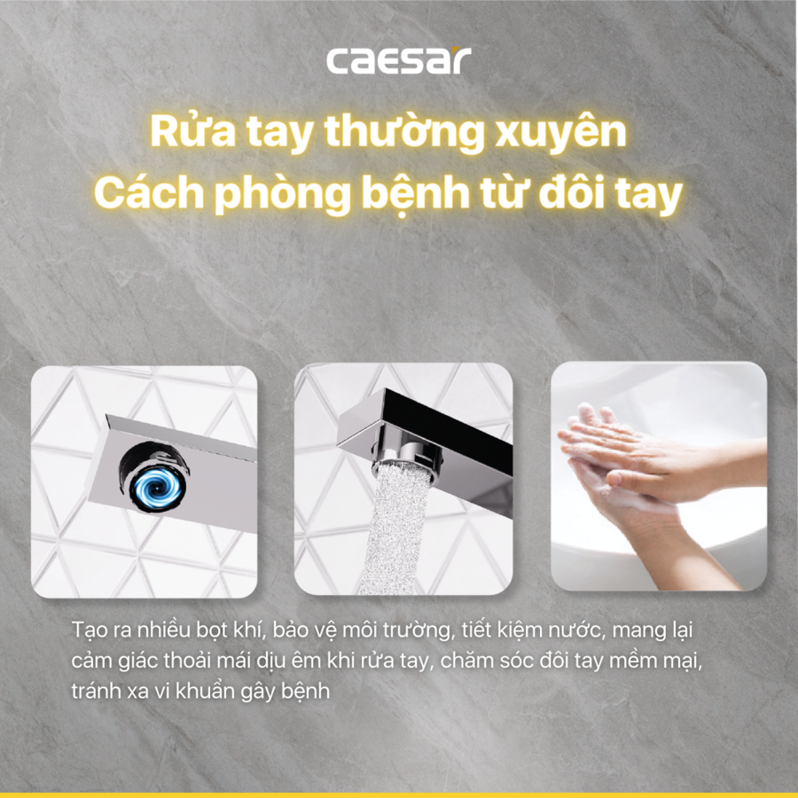 Vòi lavabo nóng lạnh B750CU - Ảnh 4