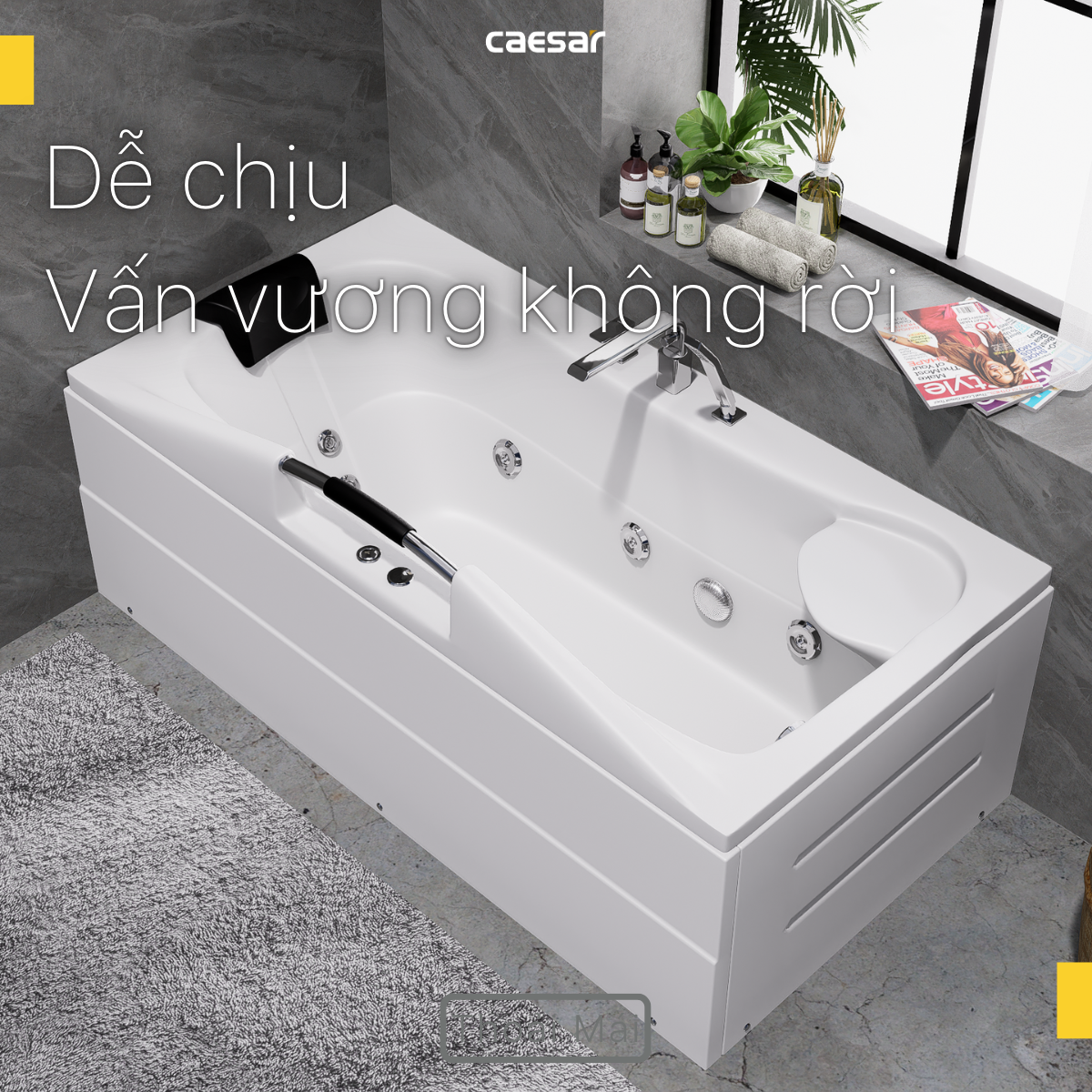 Bồn Tắm Massage Chân Yếm - MT3370L/R - Ảnh 7