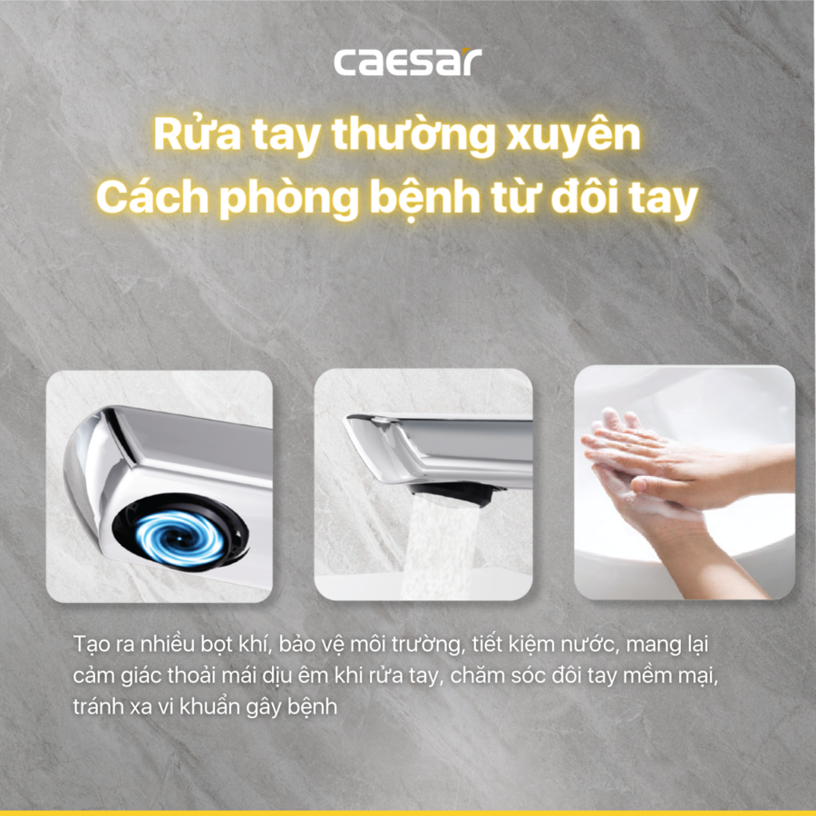 Vòi Lavabo Nóng Lạnh - B200CU - Ảnh 4