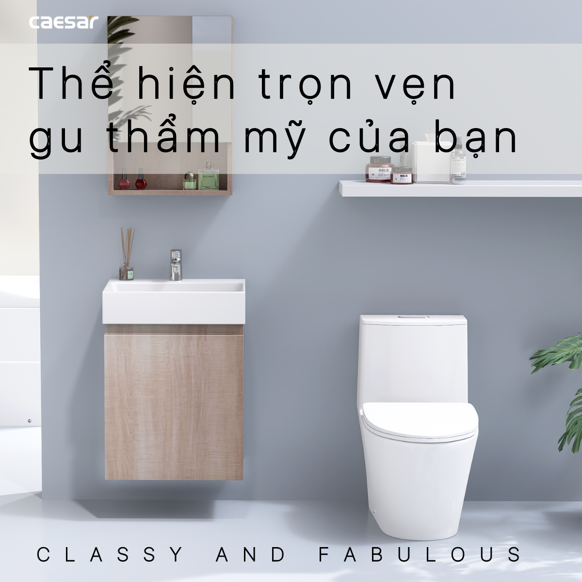 Lavabo + Tủ treo - LF5259 + EH05259AW7V - Ảnh 5