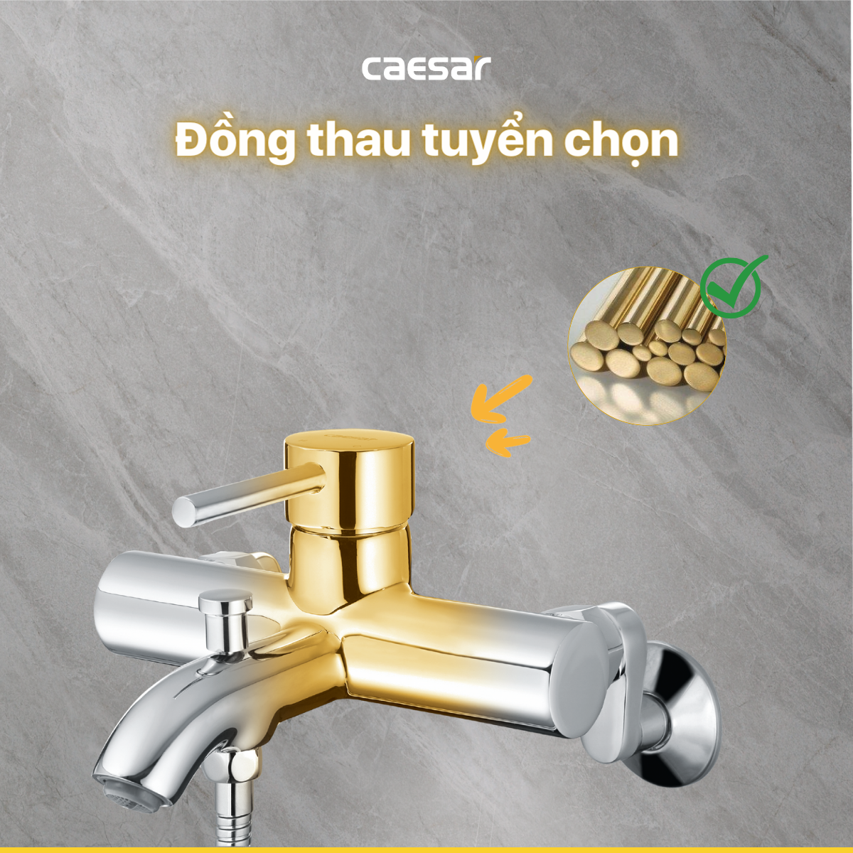 Vòi Sen Nóng Lạnh - S523C - Ảnh 4
