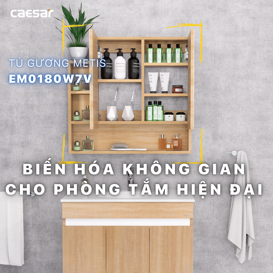 Tủ Gương - EM0180W7V - Ảnh 3