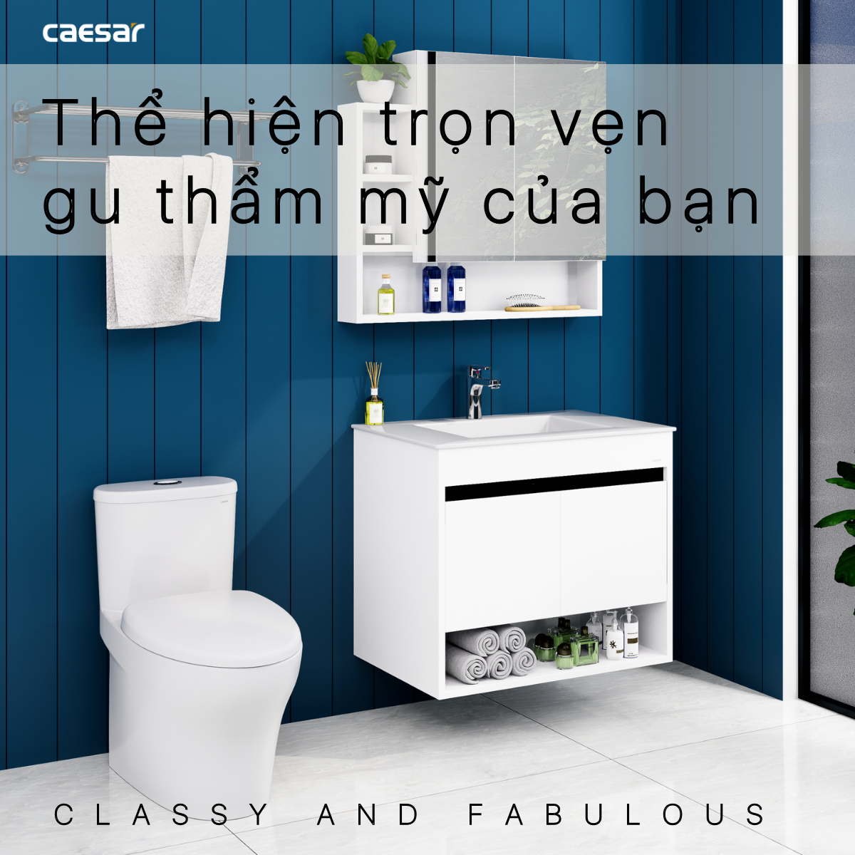 Lavabo + Tủ treo LF5032 + EH15032AV - Ảnh 5