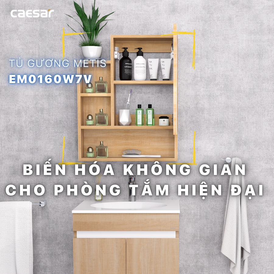 Tủ Gương - EM0160W7V - Ảnh 3