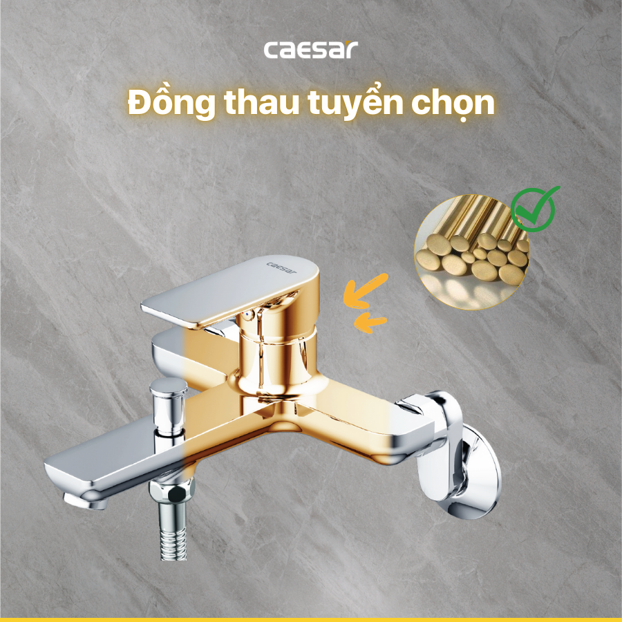 Vòi Sen Gạt Nóng Lạnh - S503C - Ảnh 4