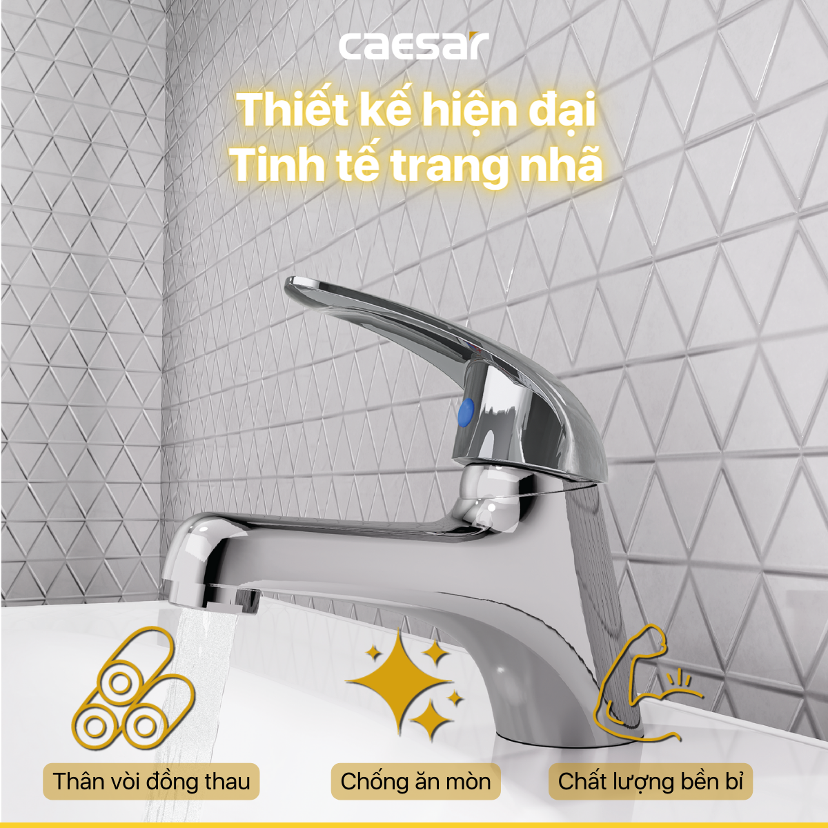 Vòi Lavabo Lạnh - B109CU - Ảnh 5