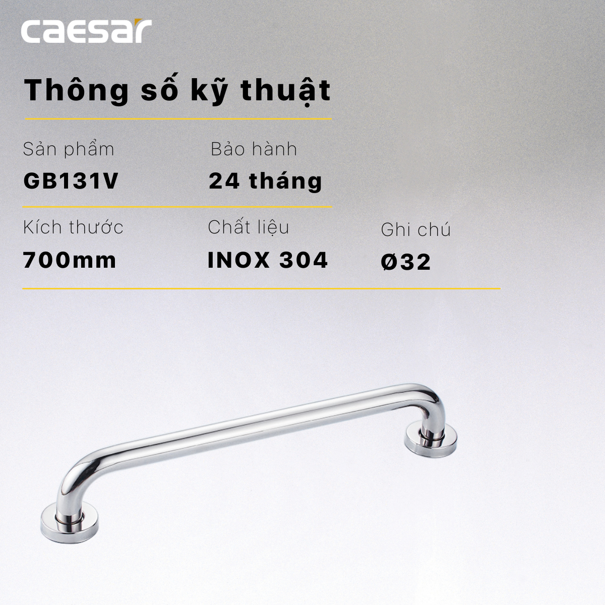 Thanh Vịn Inox - GB131V - Ảnh 8