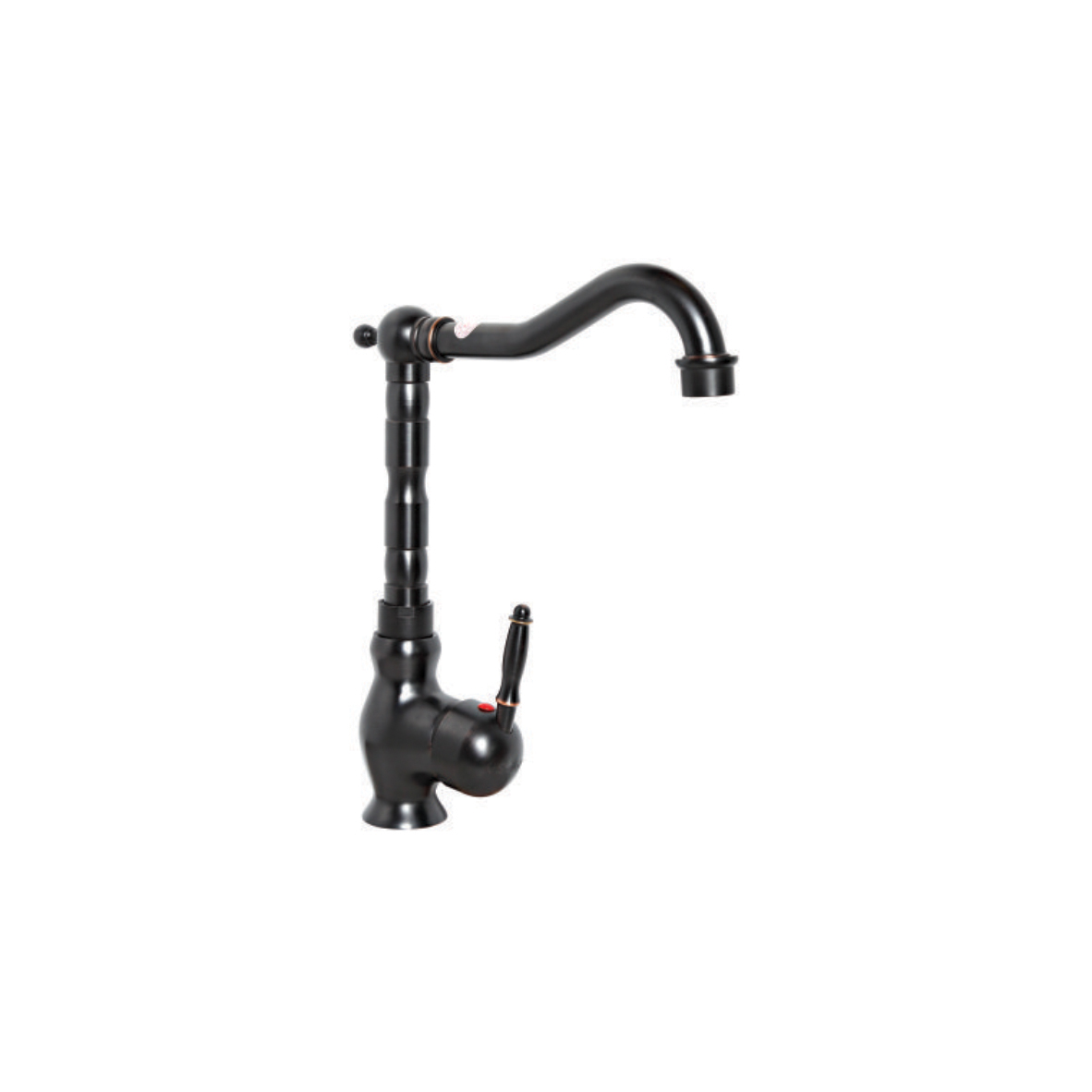 Vòi Chậu Chén Mạ Niken Đen EV-VĐ40