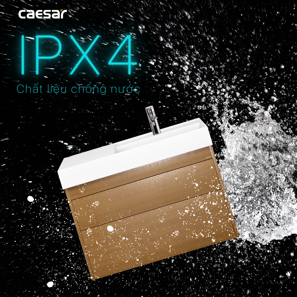 Lavabo + Tủ treo - LF5384 + EH05384DWV - Ảnh 9