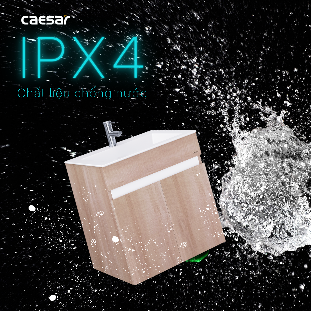 Lavabo + Tủ treo LF5017 + EH15017AW7V - Ảnh 9