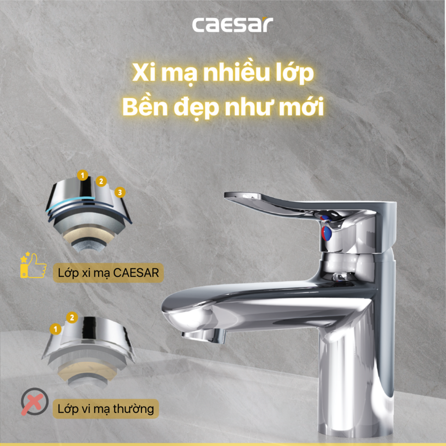 Vòi Lavabo Nóng Lạnh - B490CU - Ảnh 6