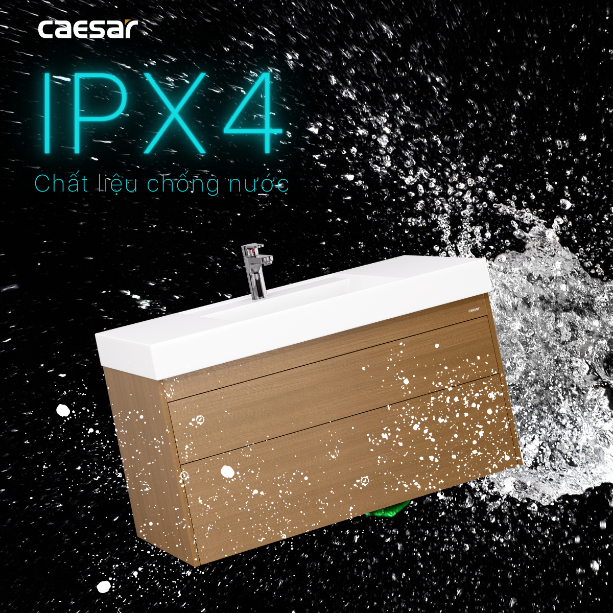 Lavabo + Tủ treo - LF5386 + EH05386DWV - Ảnh 9