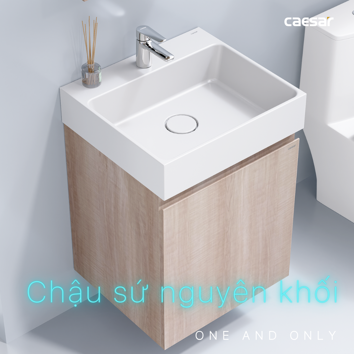 Lavabo + Tủ treo - LF5253 + EH05253AW7V - Ảnh 6