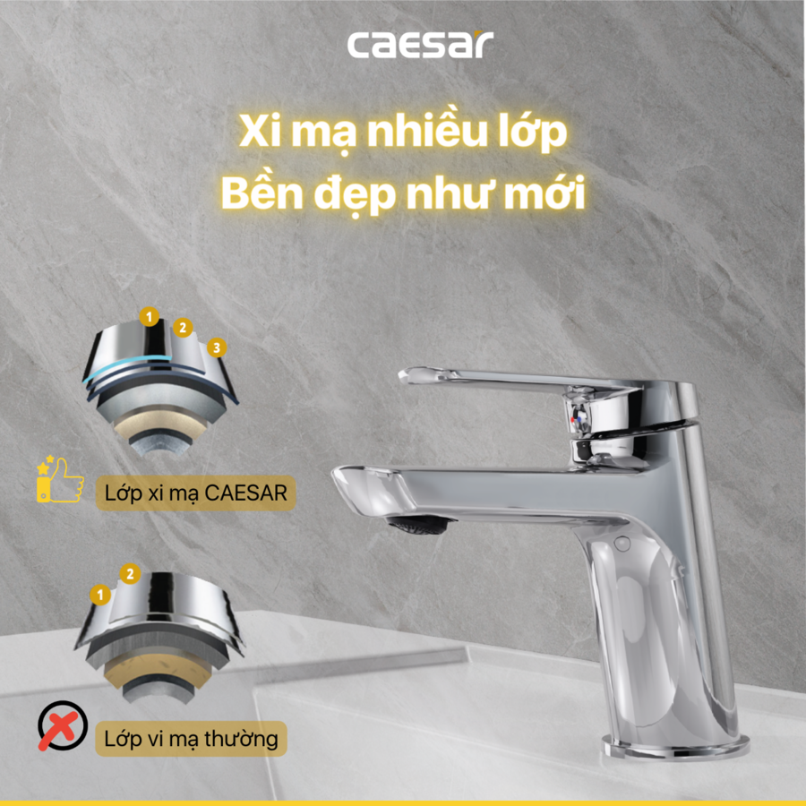 Vòi Lavabo Nóng Lạnh - B200CU - Ảnh 6