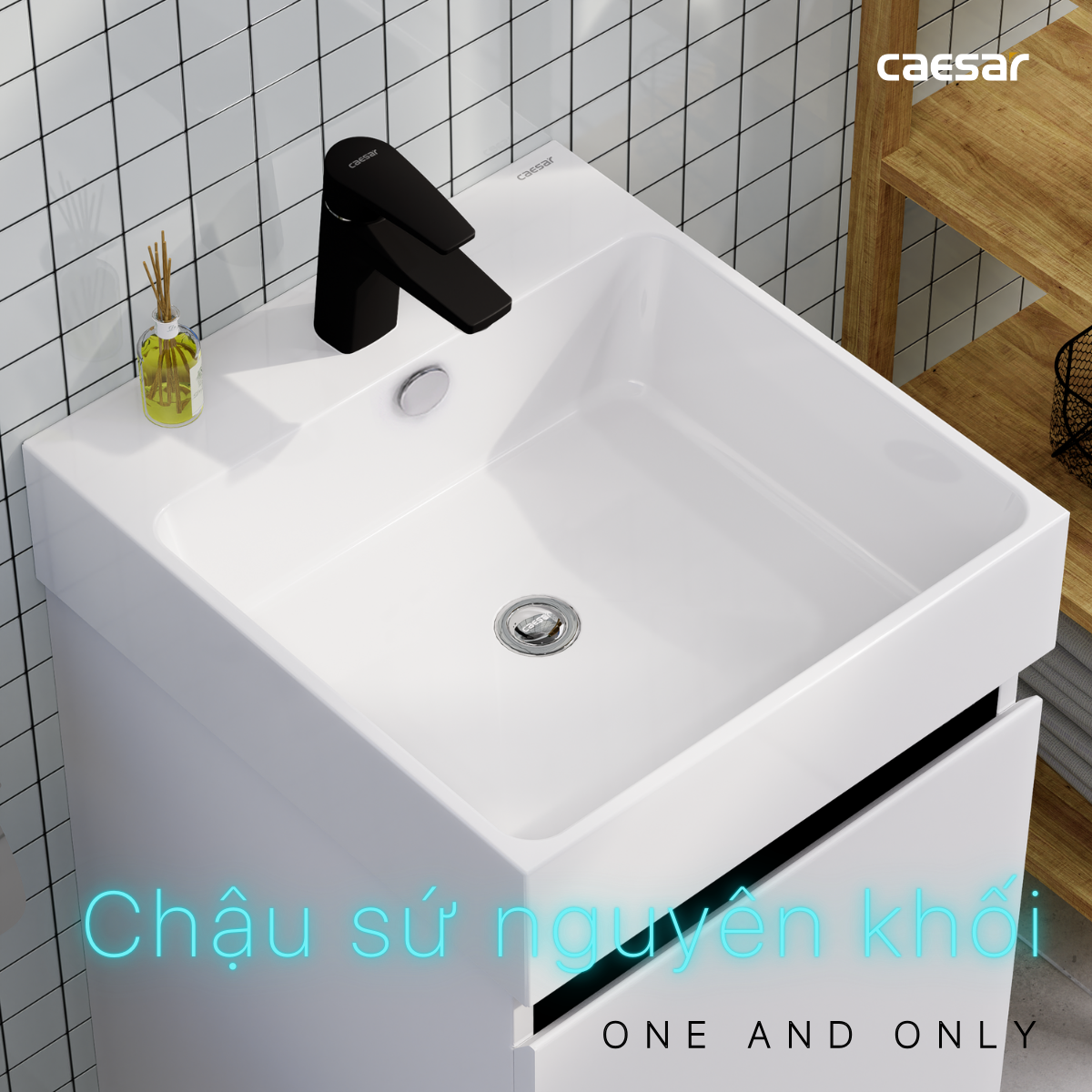 Lavabo + Tủ treo LF5261 - EH15261AV - Ảnh 6