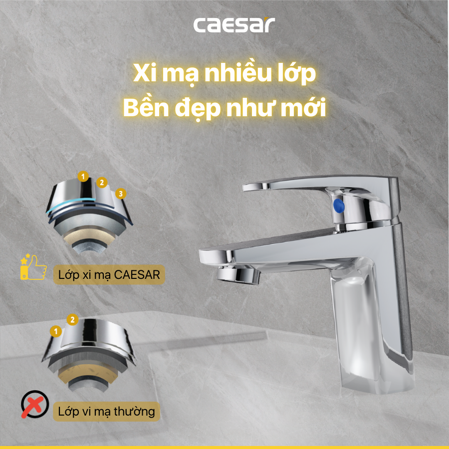 Vòi Lavabo Lạnh - B119C - Ảnh 6