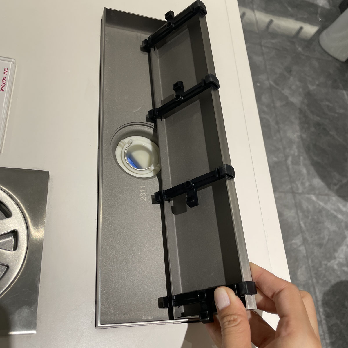 Phễu thoát sàn 30x8cm JOMOO 92472-7A-I021 - Ảnh 6