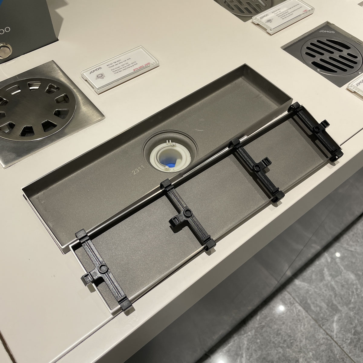 Phễu thoát sàn 30x8cm JOMOO 92472-7A-I021 - Ảnh 7