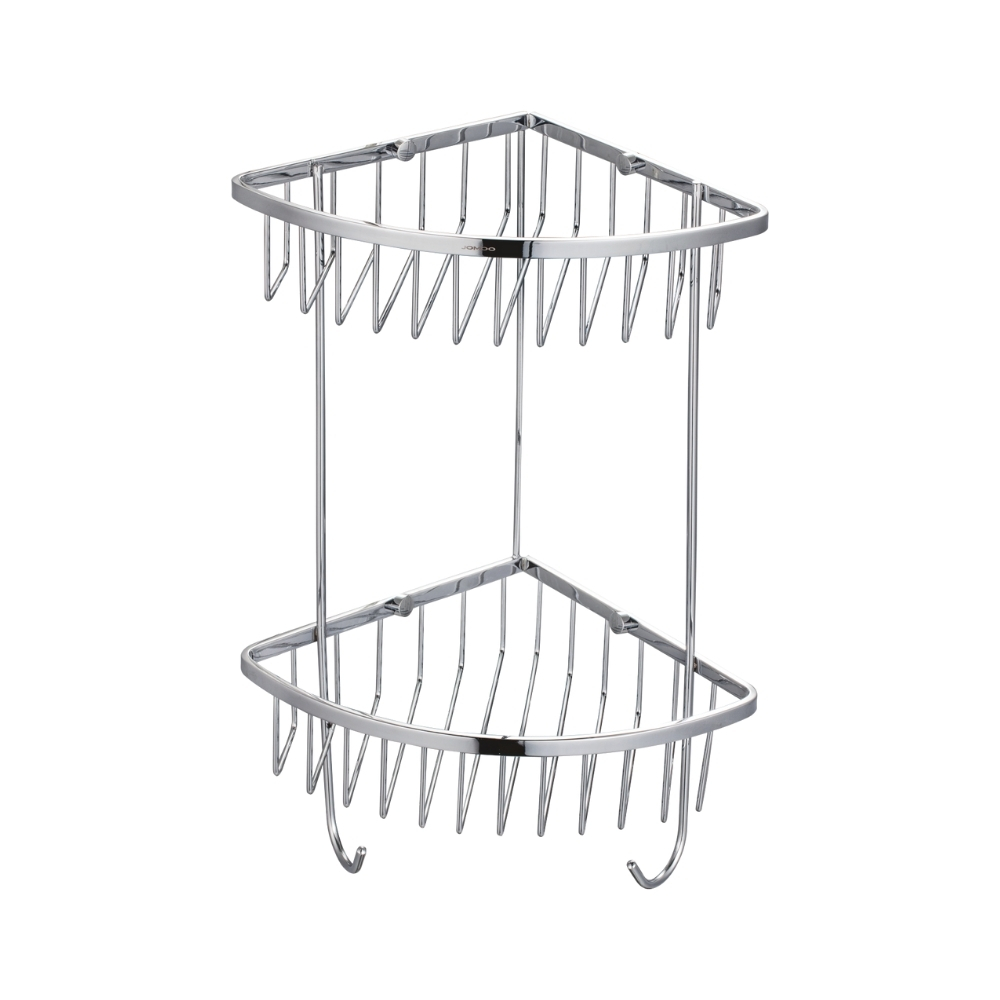 Kệ góc 2 tầng đựng xà phòng thép không gỉ 304 JOMOO 937011-1D-1 - Ảnh 2