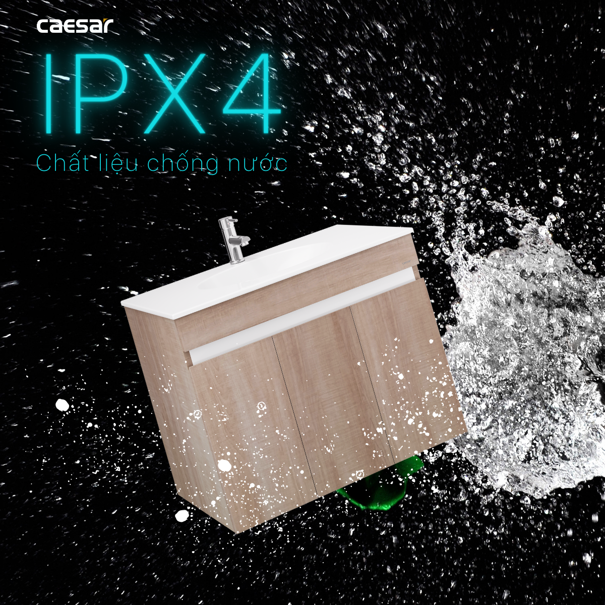 Lavabo kết hợp tủ treo lavabo - LF5026 + EH15026AW7V - Ảnh 7