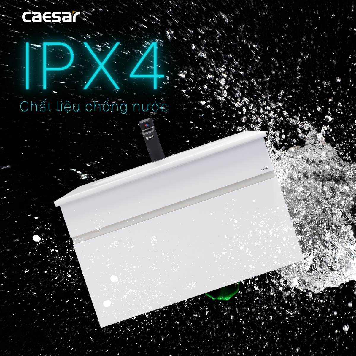 Lavabo + Tủ Treo - LF5024 + EH05024DDV - Ảnh 7