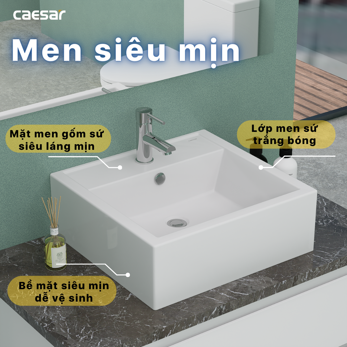 Lavabo Đặt Trên Bàn - LF5236 - Ảnh 7