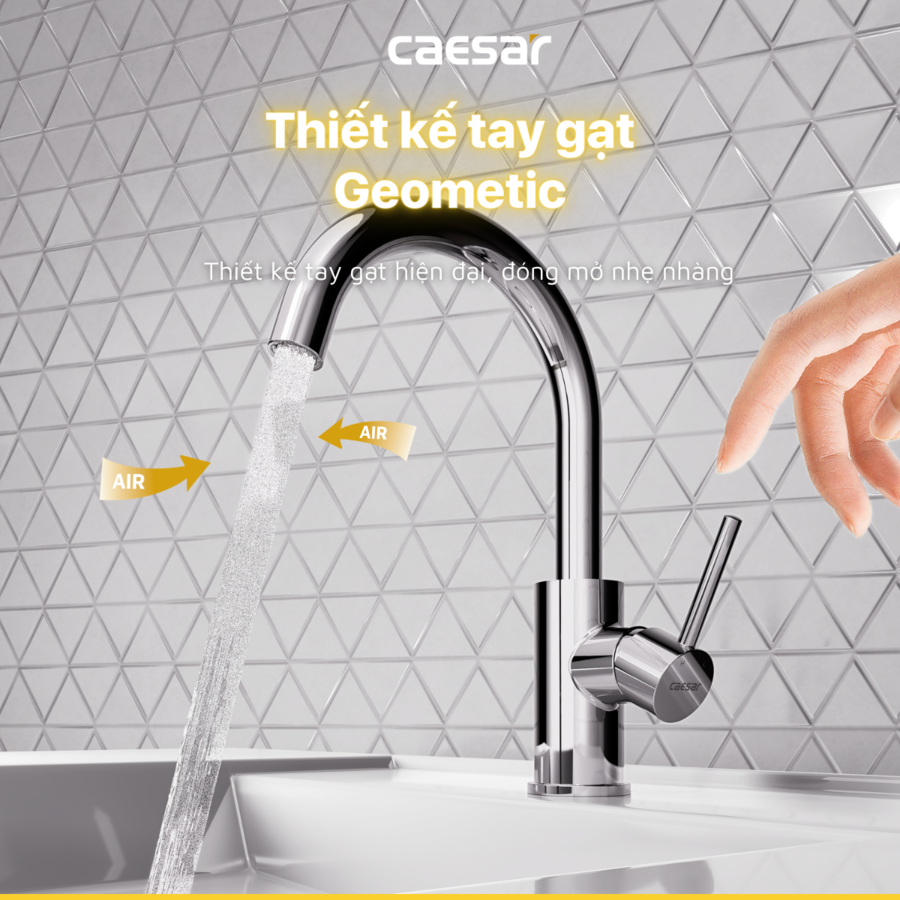 Vòi lavabo nóng lạnh B530CU - Ảnh 7