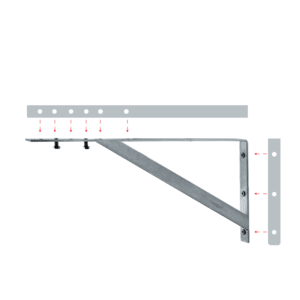 Pát Đỡ Lavabo Âm Bàn - BF442-5