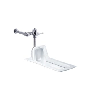 Bàn Cầu Xổm Xã Gạt Tay - C1250 + BF523A