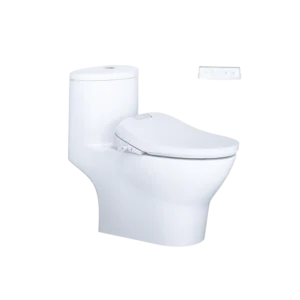 Bàn Cầu một khối kết hợp với nắp điện tử - C1375F + TAF610H