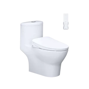 Bàn Cầu một khối kết hợp với nắp điện tử - C1375F + TAF710H