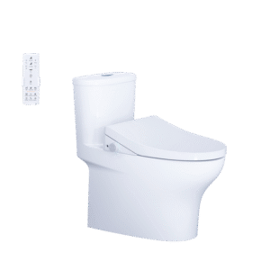 Bàn Cầu Một Khối kết hợp nắp điện tử - C1394F + TAF610H