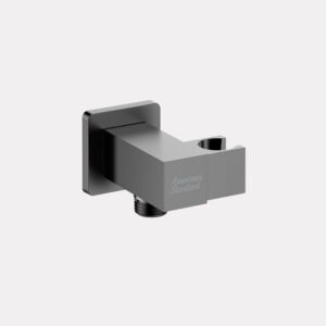 Square Wall Outlet With Holder (G1/2″)_Hard Graphite