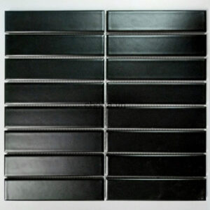 Gạch Mosaic Màu Đen Mờ Nhập Khẩu Y33F808 | Y33F08M