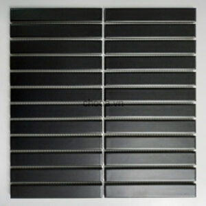 Gạch Mosaic Màu Đen Mờ Nhập Khẩu Y22F808 | Y22F08M