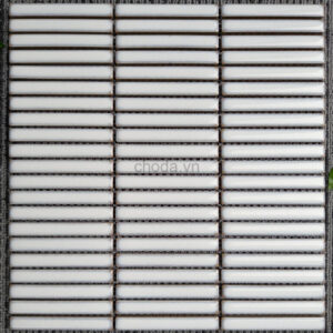 Gạch Mosaic Màu Trắng Bóng Nhập Khẩu 92TTEB-D03