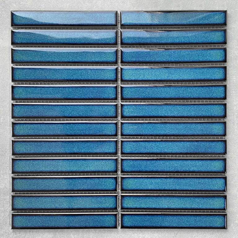 Gạch Mosaic Màu Xanh Men Rạn IN2214504