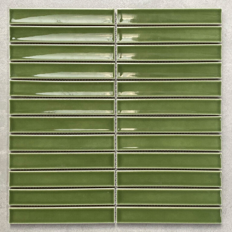 Gạch Mosaic Thanh Lõm Màu Xanh IN2214542