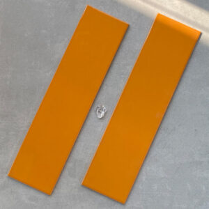 Gạch Thẻ Màu Cam 7.5×30 Men Bóng HT753020R