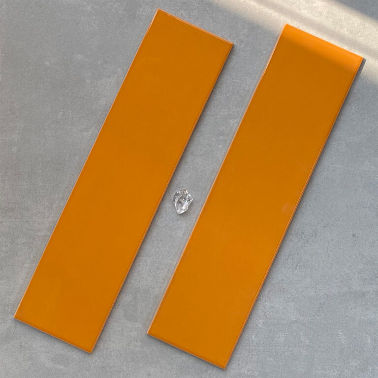 Gạch Thẻ Màu Cam 7.5×30 Men Bóng HT753020R